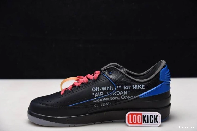 Retro Jordan DJ4375-004 SP Black Low Off-White 2 Blue 0829